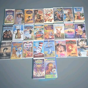 Posten 26 Kinder VHS Bär im großen blauen Haus Digimon Scooby König der Löwen getestet - Bild 1 von 13