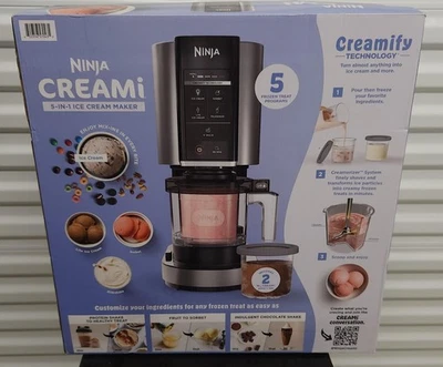 Ninja CREAMi 5 合 1 冰淇淋机 奶油技术 冷冻零食机 — 第 1/4 张图片