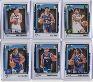 2024-25 Panini Donruss Optic Basketball Lotto 6 Card Rated Rookie - Foto 1 di 2