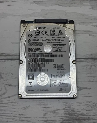 Hitachi HGST 500GB 2.5" SATA III 6Gb/s Hard Drive HDD (HTS545050A7E680) - HP OEM - Image 1 of 3