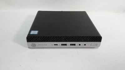 HP ProDesk 600 G5 Desktop Mini , i5-9500T@ 2.20GHZ 8GB RAM 256GB NVMe NO OS . - Image 1 of 4
