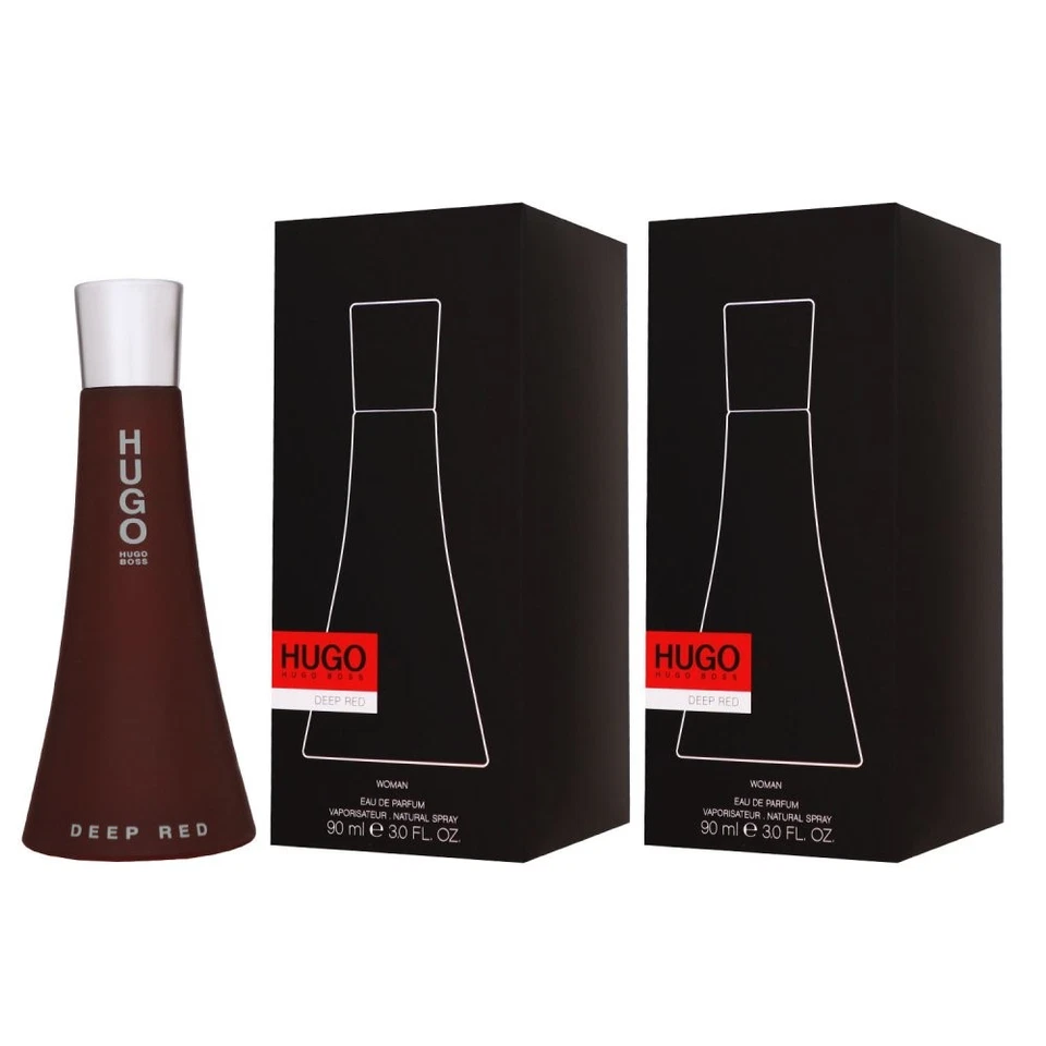 HUGO BOSS HUGO Deep Red Damen Eau de Parfum Spray - 90ml