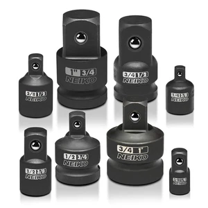 30223A 8 PC Impact Socket Adapter Set, Standard SAE Size, Cr-V Steel, Impact ... - Picture 1 of 7