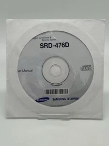 samsung srd-476d CCTV DVR user manual software disc - Picture 1 of 2