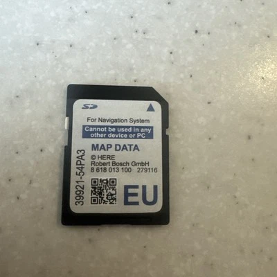 39921-54PA3 GENUINE SUZUKI VITARA ETC Sat Nav Map Data SD Card - Europe BOSCH - Image 1 of 2