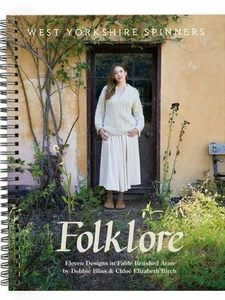 Pattern Book Using West Yorkshire Spinners Fable Brushed Aran Yarn - Folklore by - Picture 1 of 12