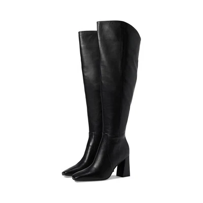Botas Naturalizer para mujer Lyric pantorrilla ancha sobre la rodilla EE. UU. 8 M cuero negro nuevas en caja Foto 1 de 4