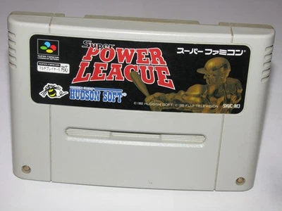 Super Power League 1 Super Famicom SFC Japan import US Seller - Image 1 of 2