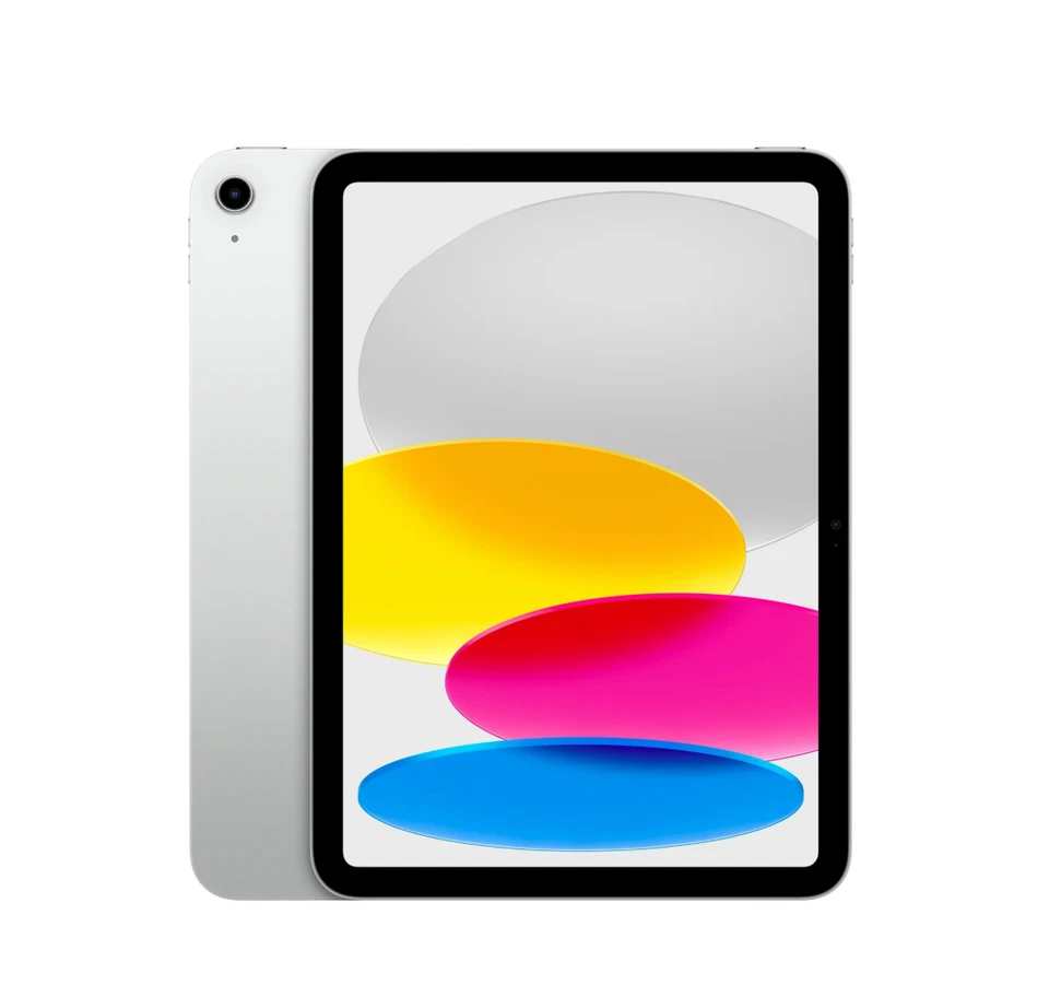 2025 Apple 11-inch iPad A16 Wi-Fi 128GB - Silver/Blue/Pink/Yellow - Image 1 of 4