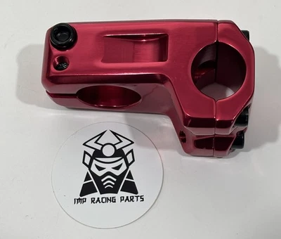 Haste de bicicleta BMX (28,6/22,2 MM) 50 MM DE COMPRIMENTO LIGA VERMELHA - Imagem 1 de 3