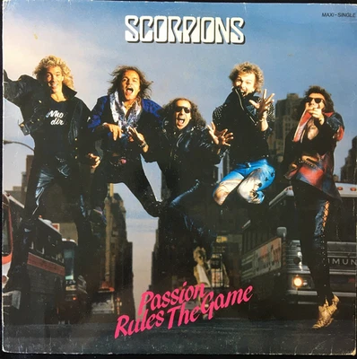 THE SCORPIONS 'PASSION RULES THE GAME' 12'' VINYL HARVEST 1C060-2-03063-6 1988 Foto 1 de 4