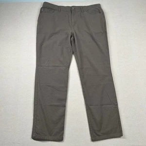Pantalones Free Fly para hombre 36x32 (se adapta a 38x32) chinos caqui mezcla de bambú frente plano golf - Imagen 1 de 12