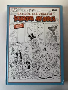 Don Rosa Life & Times Of Scrooge McDuck Artists Edition Hardcover HC Disney IDW - Picture 1 of 19