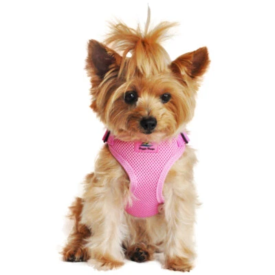 Wrap and Snap Choke Free Dog Harness Doggie Design Candy Pink  XS-S-M-L - Image 1 of 4