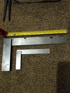 Moore & Wright Squares 12" 6" 150mm 300mm 400 b.s.939 - Picture 1 of 5