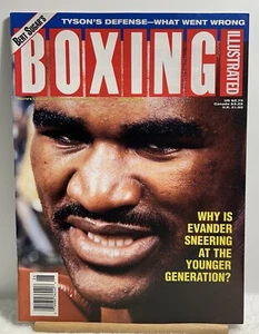 BOXING ILLUSTRATED JUNE 1992 HOLYFIELD COVER NEWSSTAND EDITION - Imagen 1 de 24