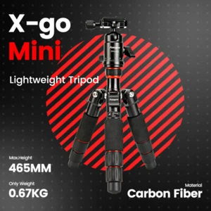 Fotopro Tripod X-go mini Portable Tripod with 360-Degree Rotatable Pan Head - Picture 1 of 7