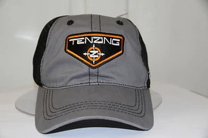 1292-TENZIG-BASEBALLMÜTZE GRAU MIT SCHWARZEM NETZ - Bild 1 von 3