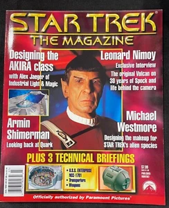 STAR TREK MAGAZINE JULY 1999 LEONARD NIMOY - Imagen 1 de 1