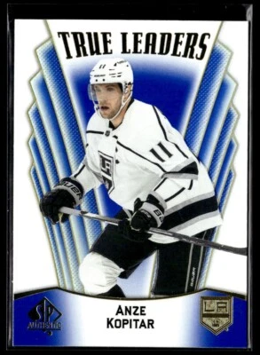 2021-22 Sp Authentic True leaders blue Anze Kopitar #TL-25 H7R2H - Image 1 of 2