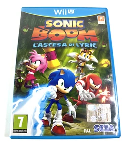 SONIC BOOM L'ASCESA OF LYRYC NINTENDO WII U PAL ITA COMPLETO - Imagen 1 de 4
