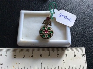 VINTAGE PENDENTE IN ARGENTO E BRONZO  - Imagen 1 de 1