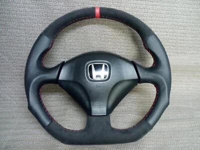 Sport Lenkrad Tuning Honda Civic EP1 EP2 EP3 Typ R   Neu Beziehen - Bild 1 von 2