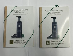 Eminence Charcoal Exfoliating Gel Cleanser 3ml SAMPLE - Set of 12 Samples - Picture 1 of 3