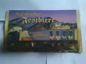 Modell Truck MAN LKW Bierlaster Kulmbacher Festbiere Sammelmodell Sattelzug RM - Bild 1 von 1
