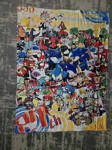 Favorite Cartoon Characters Throw Blanket 40x50 - Picture 1 of 1
