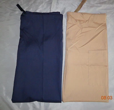 White Swan Unisex Cargo Drawstring Scrub Pant Navy or Khaki Style 8020 Sz SMALL Foto 1 de 2