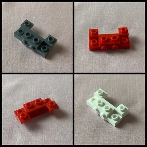LEGO Part No 14520 : Brick 2x4 - 1x4 2 Recessed Studs - Choose Colour & Quantity - Picture 1 of 10