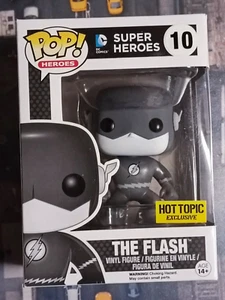 The Flash 10 Black and White Hot Topic Exclusive Funko Pop DC Super Heroes - Bild 1 von 6