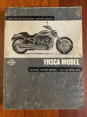 Harley Davidson 2002 V-Rod VRSCA Model OEM Service Manual 99501-02A - Image 1 of 4