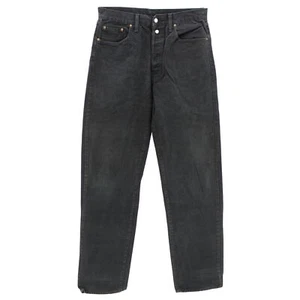 #7753 REPLAY Jeans Hose 901 Regular Velourohne Stretch black schwarz 36/36 - Picture 1 of 2