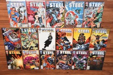 Lot of 17 STEEL DC Comic Books 1994-1998 HIGH GRADE # 14-17, 19, 21-31, 42 vol 2