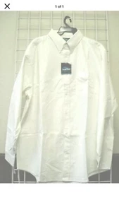 4X Big Mens Size 4XL Dress/Casual Shirt, LIGHT BLUE, 100% Cot., Oxford Style - Picture 1 of 1