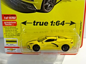 Auto World Premium - autos deportivos - amarillo acelerador - Chevy Corvette C8 2020 - Imagen 1 de 6