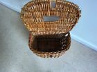  Trout/ Game fishing creel basket vintage style