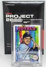 Topps Project 2020 #313 Retro 1975 #228 George Brett Rookie RC Blake Jamieson