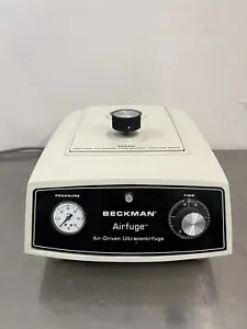 Beckman Coulter Airfuge Ultracentrifuge Centrifuge With Rotor Very Clean - Picture 1 of 7