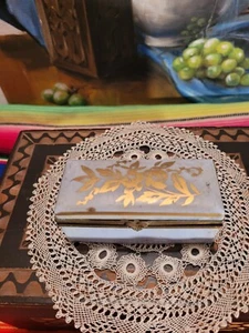  antique Vintage Hand Painted France Limoges Pill Box - Picture 1 of 15