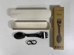 EcoSlurps 5 Function Spork with S-Biner Carry Clip + Case - Picture 1 of 7