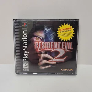Resident Evil 2: Dual Shock (Sony PlayStation 1 PS1) CIB Complete Tested - Picture 1 of 7