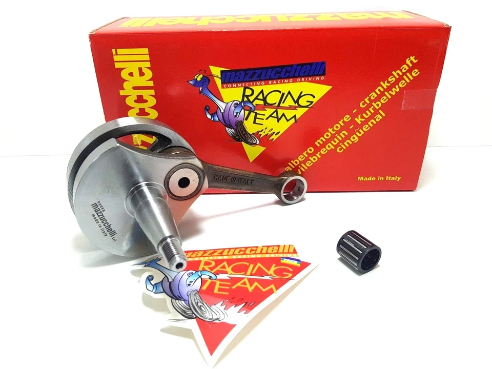 ALBERO MOTORE BIELLA MAZZUCCHELLI VESPA 50 L R N PK S CONO Ø19 CORSA 51mm 130cc