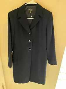 SPENSER JEREMY-SIZE 6 NAVY 100%SILK PANTS SUIT FOR WOMAN - Picture 1 of 3
