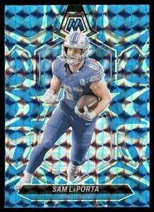 2024 Panini Mosaic Mosaic Reactive Blue Sam LaPorta Detroit Lions #75 - Picture 1 of 2