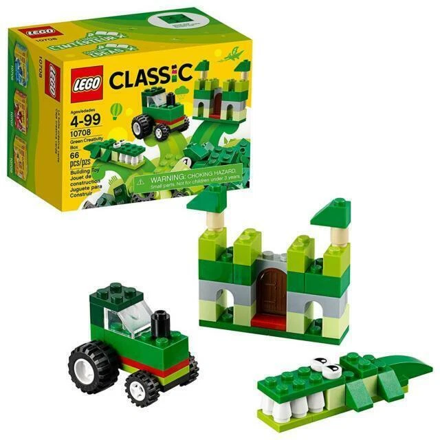 LEGO CLASSIC: Green Creative Box (10708)