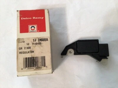 AC Delco # D600A Voltage Regulator (for some 1987 and 1992-1997 Cadillac ) - Image 1 of 3