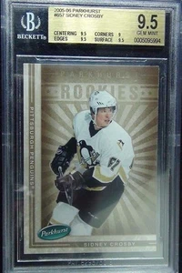 Tarjeta de radiocontrol real Parkhurst Sidney Crosby 2005-06 BGS 9,5 #657 POP 313 - Imagen 1 de 1